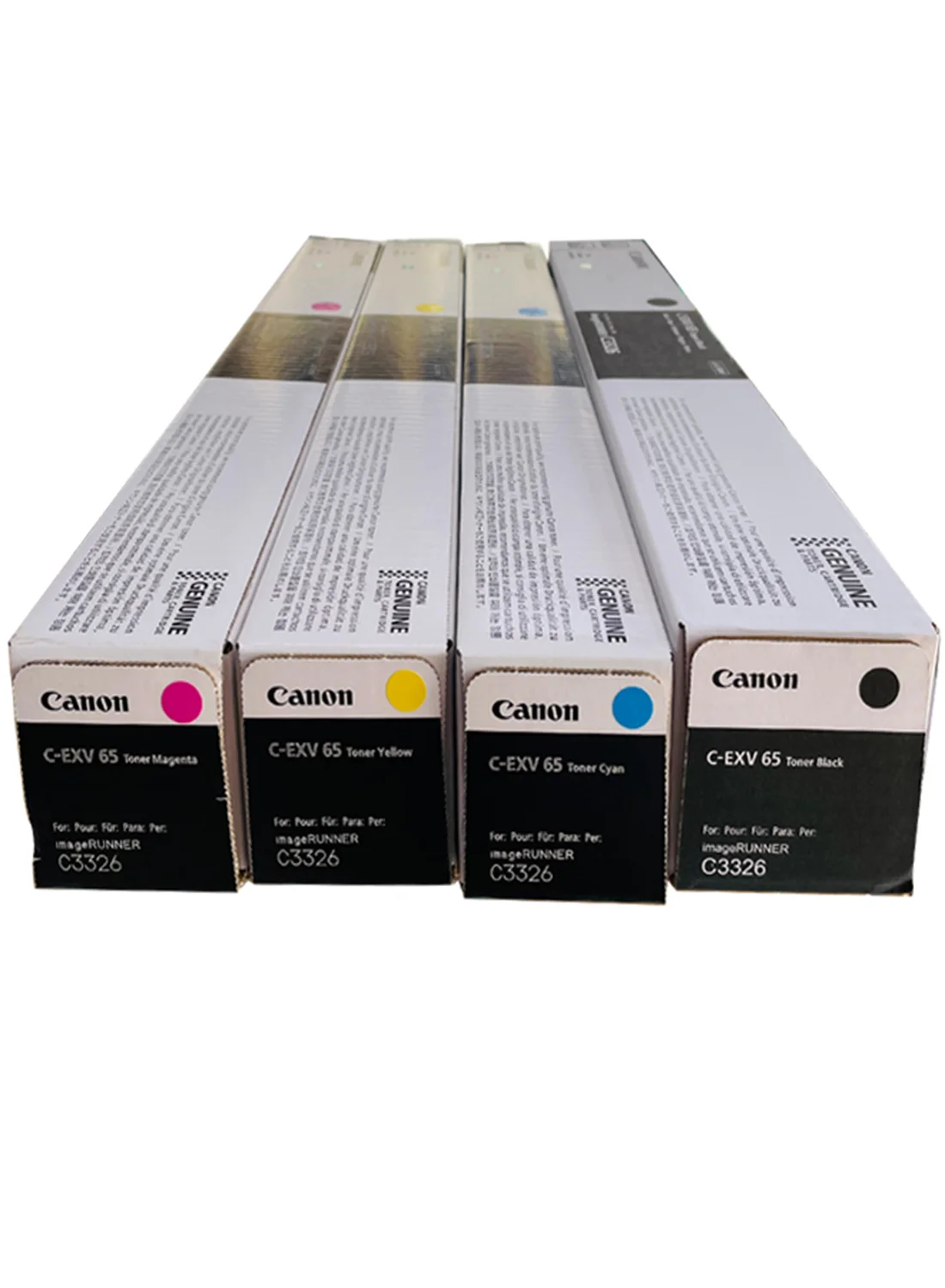 Premium 4-Color Toner Cartridge Set for Office Laser Printers (Black, Cyan, Magenta, Yellow, 4-Pack) 6uuph