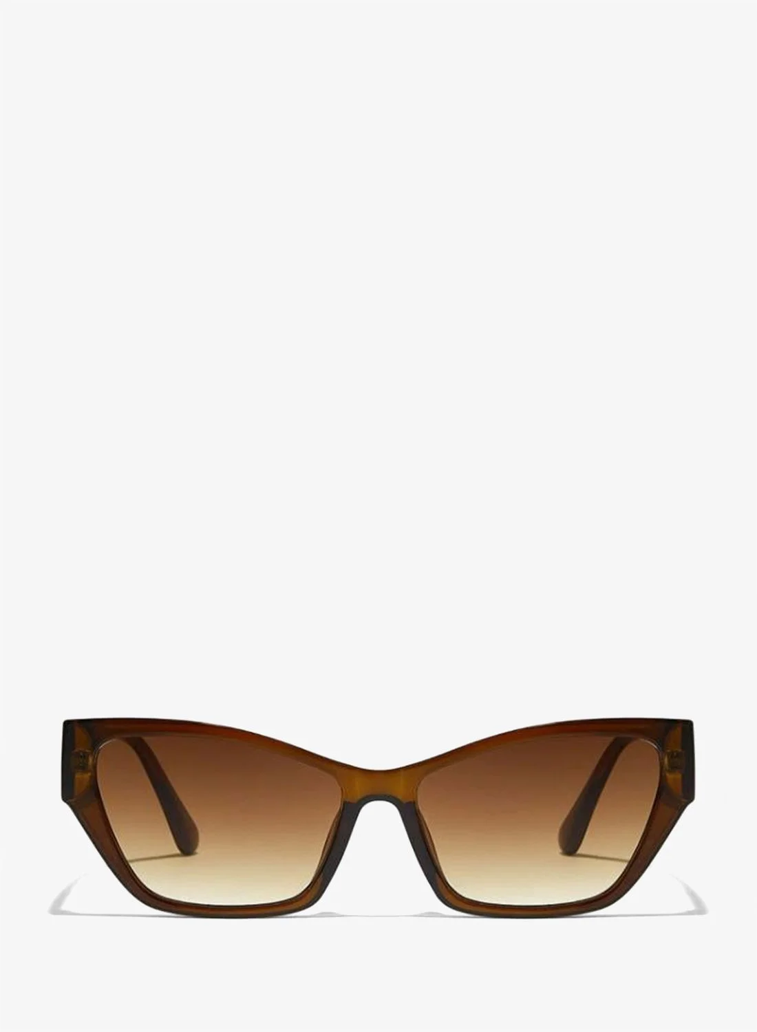 Blackout Women Brown Sunglasses Full Rim TR90 Thermoplastic Rubber Frame (Brown, One Size) 3v20k