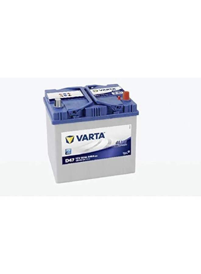 VARTA Blue Dynamic Automotive Battery (60Ah, 55D23L) High-Performance Lead-Acid Power Source 3kq5r
