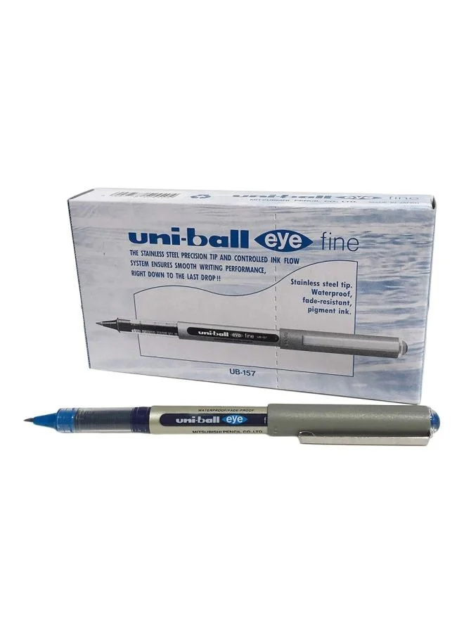 Premium Rollerball Pen Set Smooth Writing Ink Pens (Blue, 12 Pack) zd1a5