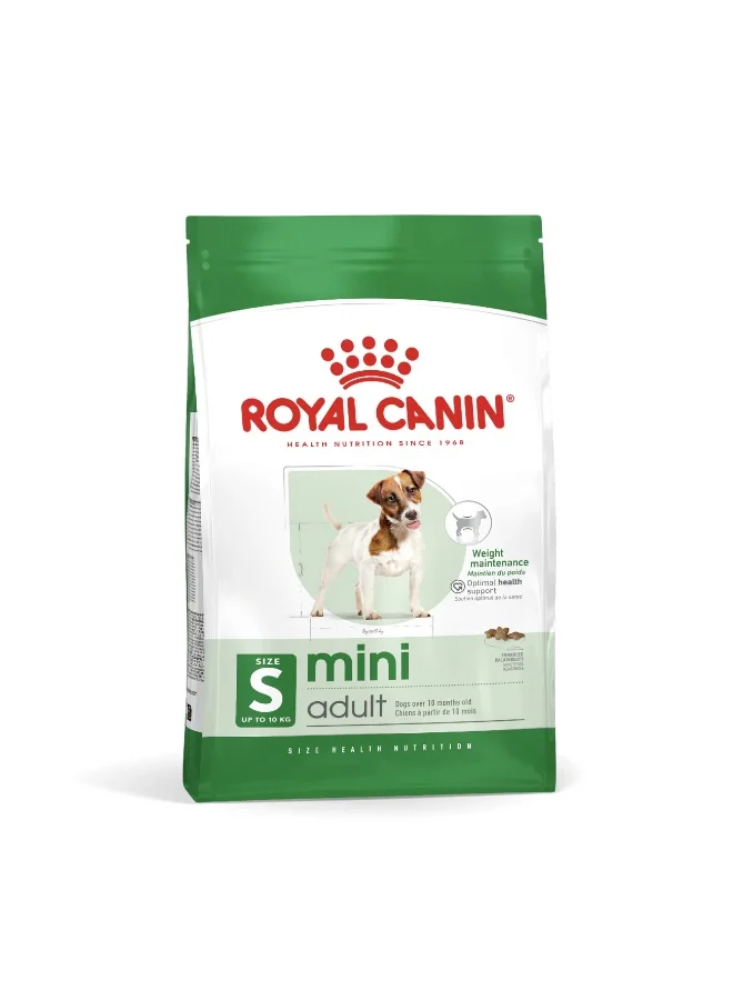 Premium Mini Adult Dog Dry Food Balanced Nutrition for Small Breeds (4kg) 002l8