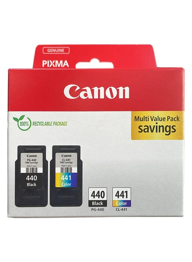 Premium Ink Cartridge Combo Set for Printers (Black and Tri-Color, 2 Pack) 11t5k