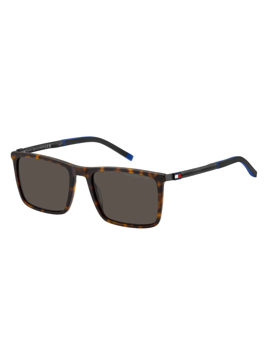 Premium Rectangular Carbon Fiber Sunglasses UV Protection Lightweight Eyewear for Men (Grey, 41 mm) df97z