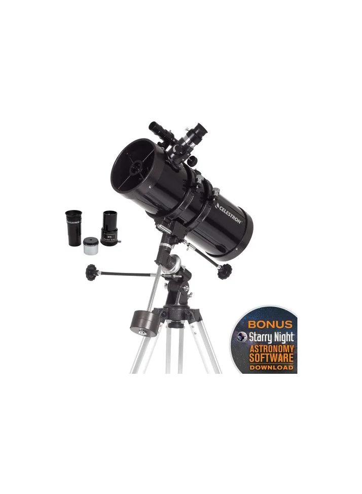 Premium Newtonian Reflector Telescope 127mm Aperture with Optical View Finder for Astronomy Enthusiasts su81z