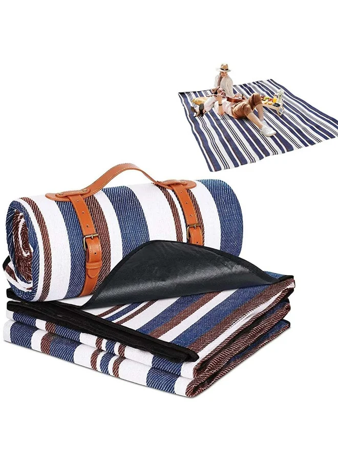 Arabest Outdoor Picnic Blanket Extra Large Waterproof Beach Mat (200 x 200 cm) Foldable Portable Camping Accessory for Family Travel cjjad