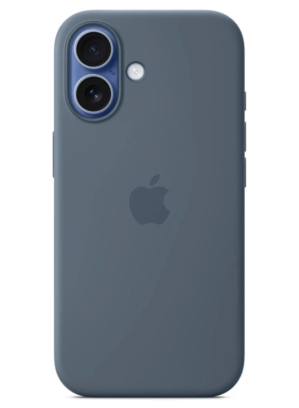 Premium Smart Silicone Protective Case with Magnetic Attachment for Smartphone 17 (Anchor Blue) 2csl6