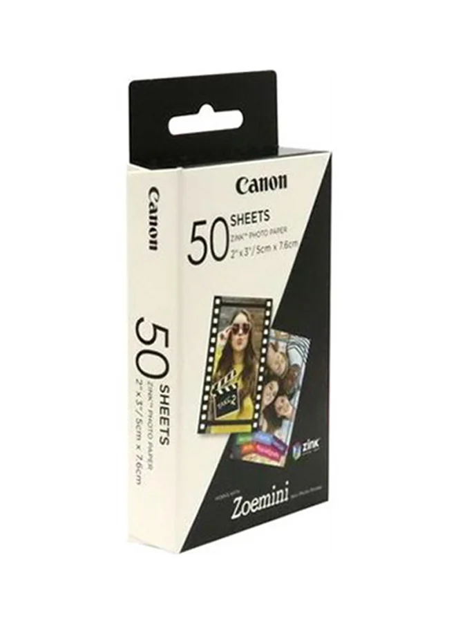 Premium Instant Photo Printing Paper (50 Sheets, 2x3 inch) Compatible with Portable Mini Printers nul42