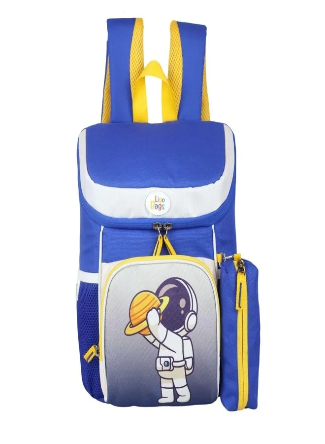 Ligo Kindergarten School Backpack for Kids (14 Inch, Unisex, Lightweight Casual Daypack) ufry5