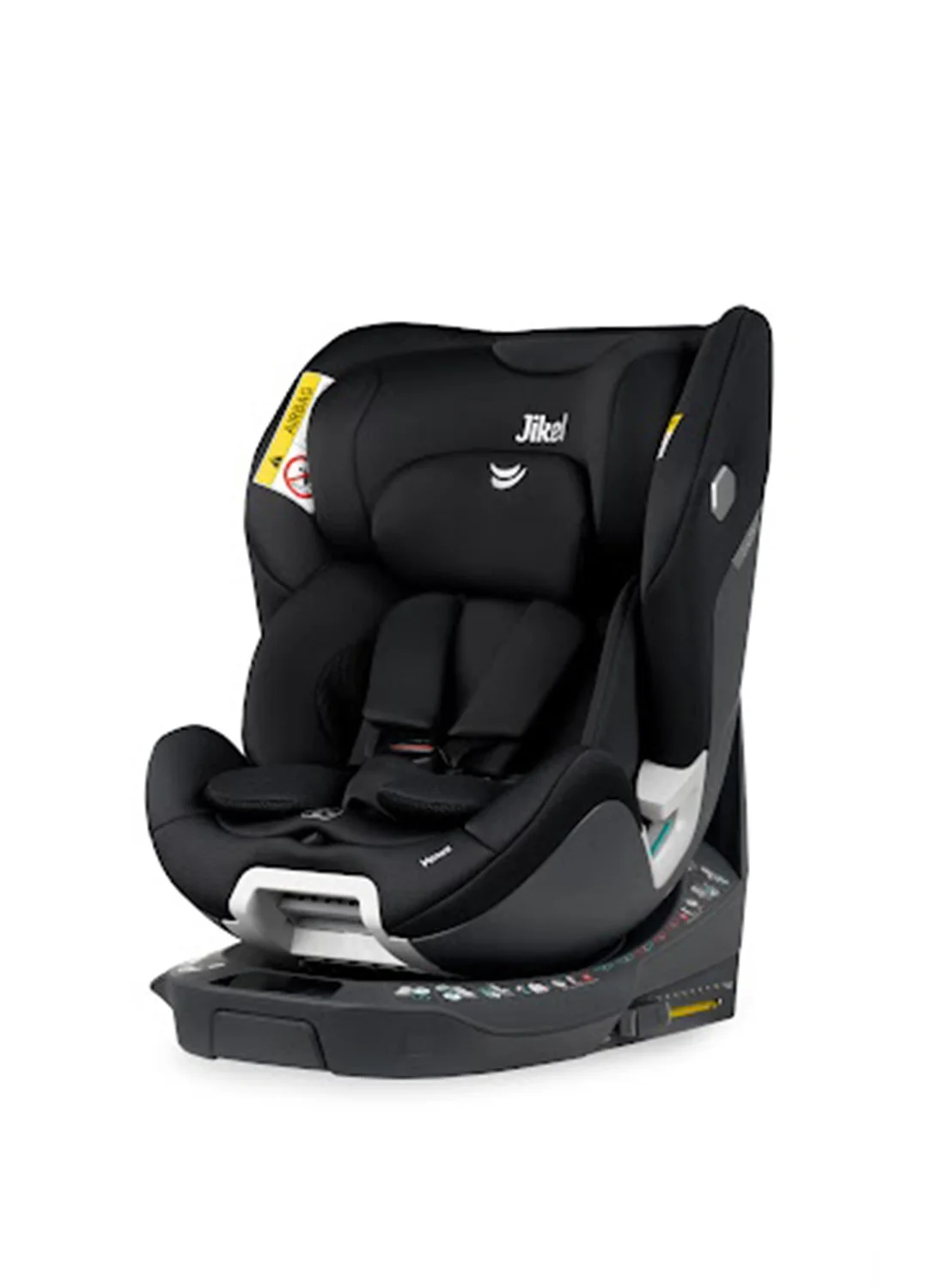 Jikel Venus 360 I-Size Isofix Ventilated Car Seat (Black, 0-36 kg) r61m1