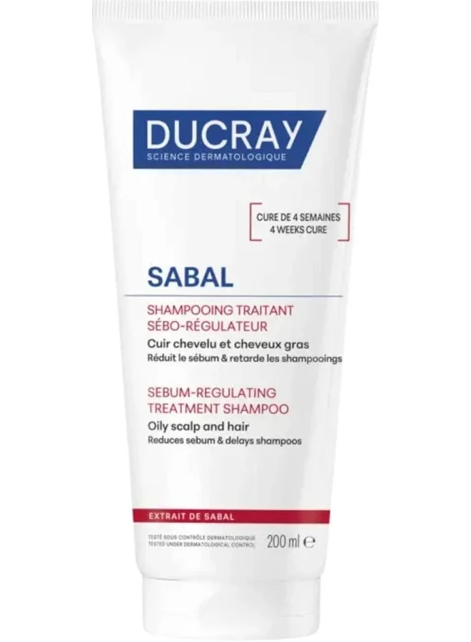 Sebum-Regulating Treatment Shampoo for Oily Hair (200 mL) 11cwm