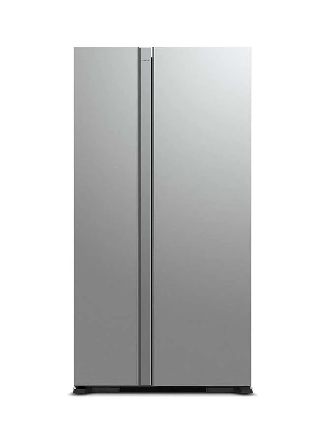 Premium Side by Side Refrigerator with Dual Fan Cooling and Inverter Compressor (Silver, 700L) 4scjl