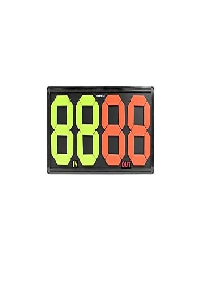 ULTIMAX Professional Football Substitution Board Double-Sided LED Display Referee Equipment (Standard Size) z7ti3