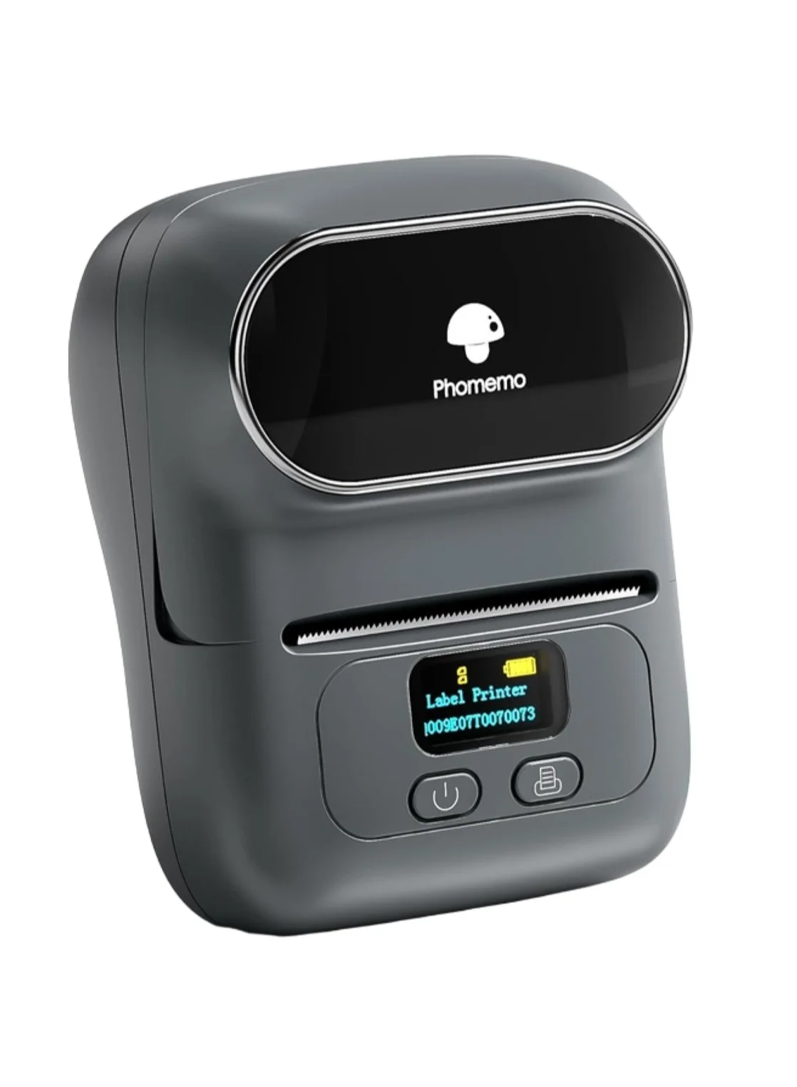 Huitich Thermal Label Printer High-Speed Desktop Shipping Label Maker (Grey, 1 Unit) rm81j