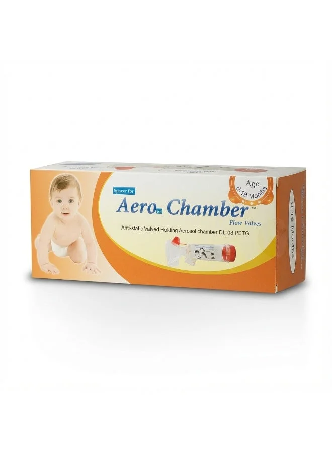 Aero Chamber Aerosol Inhalation Spacer for Infants (Small, 0-18 Months) 2z05c
