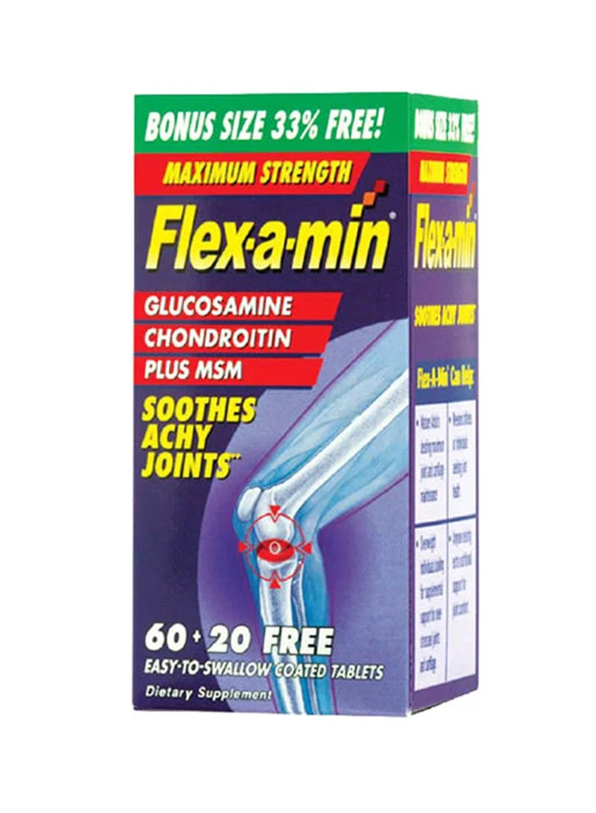 NATURE'S BOUNTY Flex-A-Min Joint Support Supplement (80 Tablets) 9ut1y