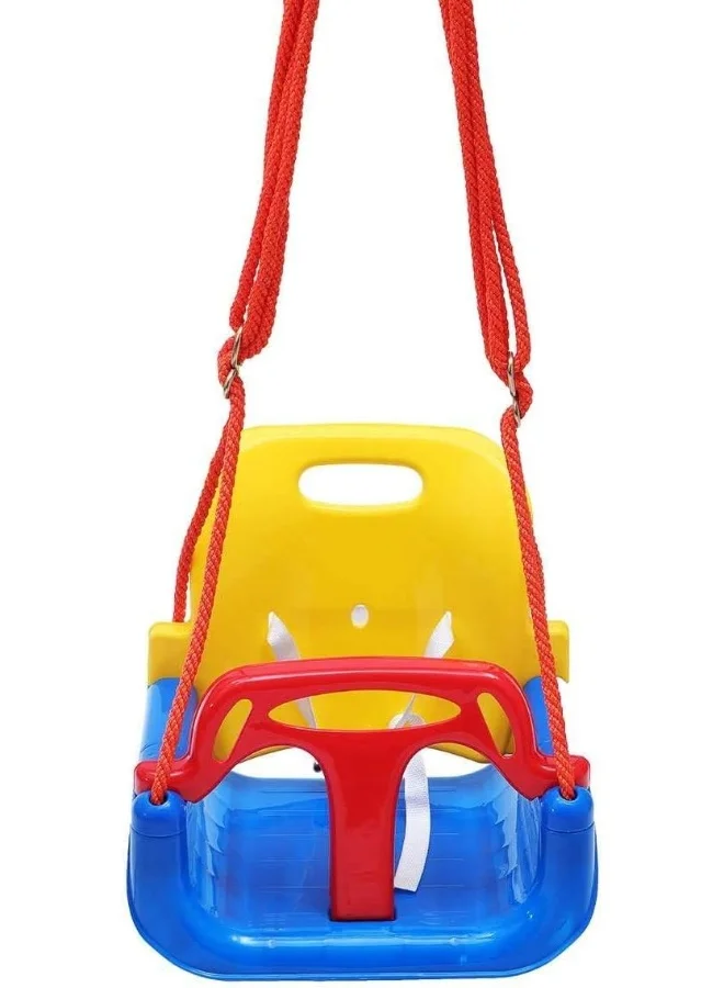 Rainbow Toys 3-in-1 Toddler Swing Seat Detachable Outdoor Garden Hanging Chair for Kids (Adjustable, 40 cm x 30 cm) 67d5a