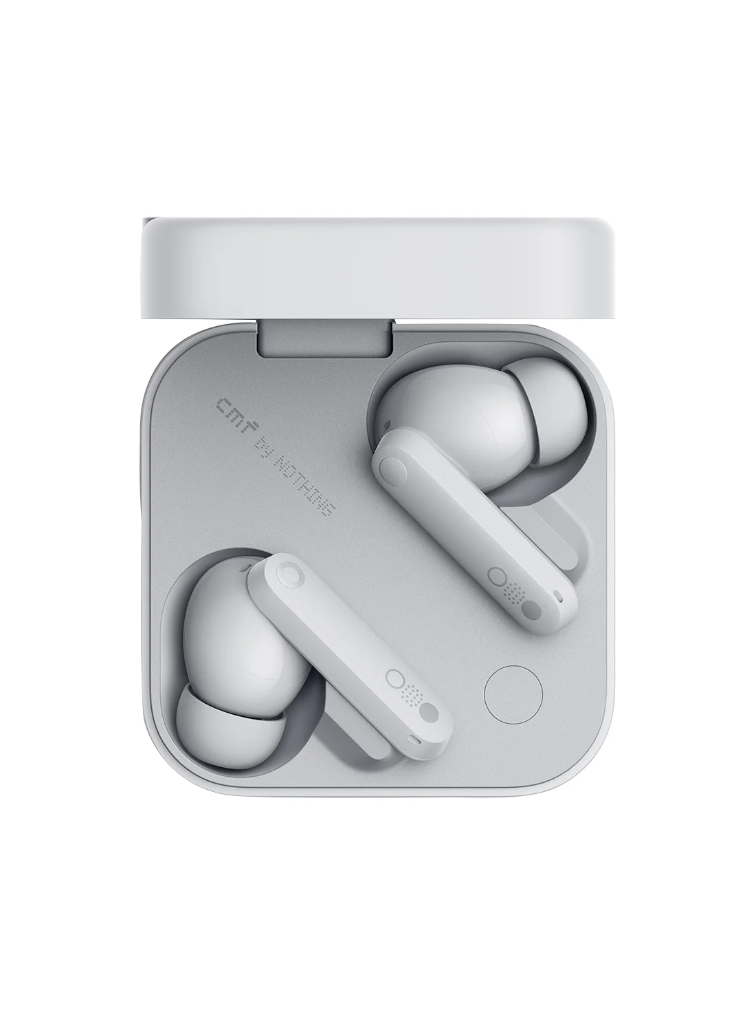 Premium True Wireless Earbuds with Smart Active Noise Cancellation and Spatial Audio (Light Grey) 0zw29