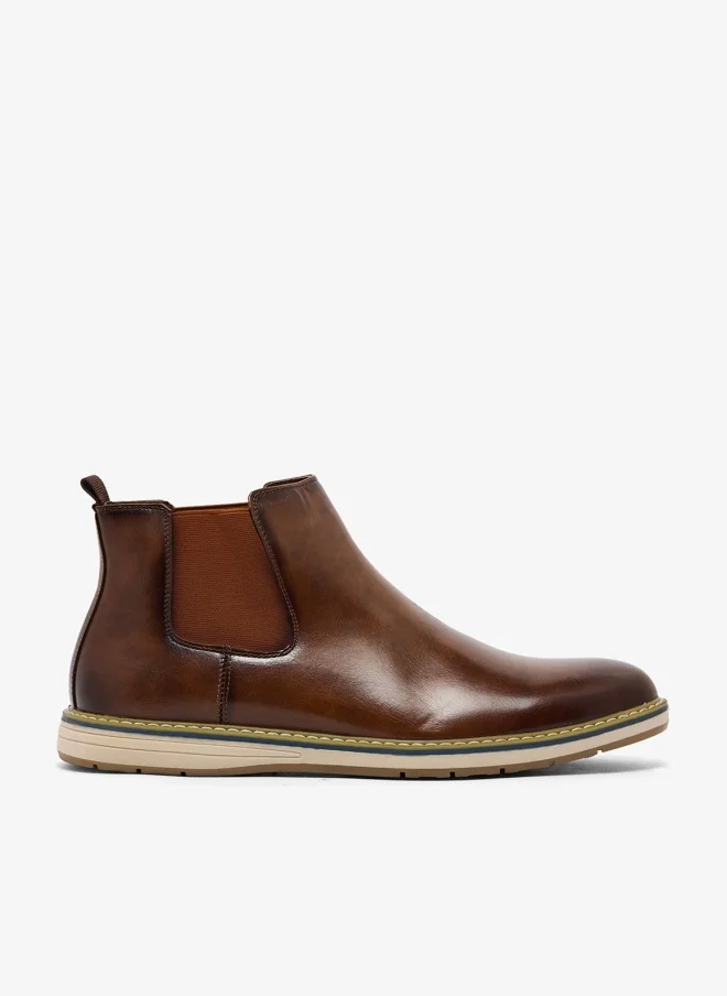 Seventy Five Casual Chelsea Boots with Welt Detail Ankle Height Footwear for Men zeelo