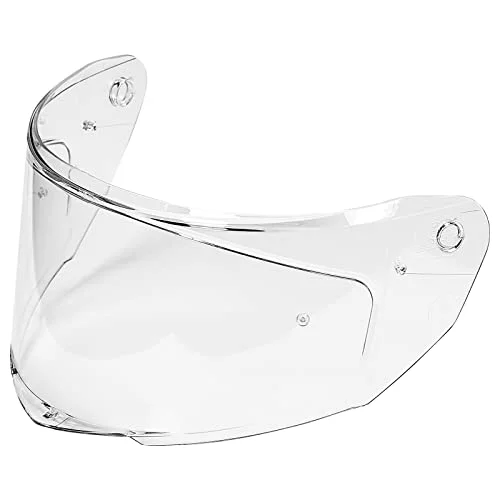 Premium Replacement Motorcycle Helmet Visor Clear Shield for Full Face Helmets (Clear, One Size) 6alwx
