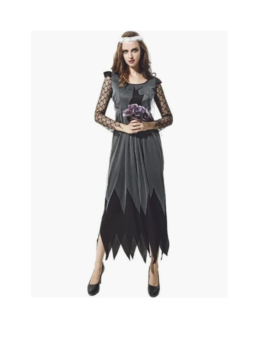 Premium Horror Cosplay Costume Set for Women and Girls (Adult, One Size) hqhiw