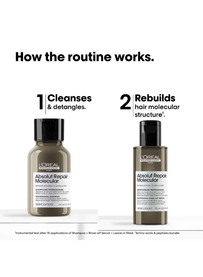 Professional Hair Repair Molecular Duo Gift Set (100 mL + 75 mL) 9aciu