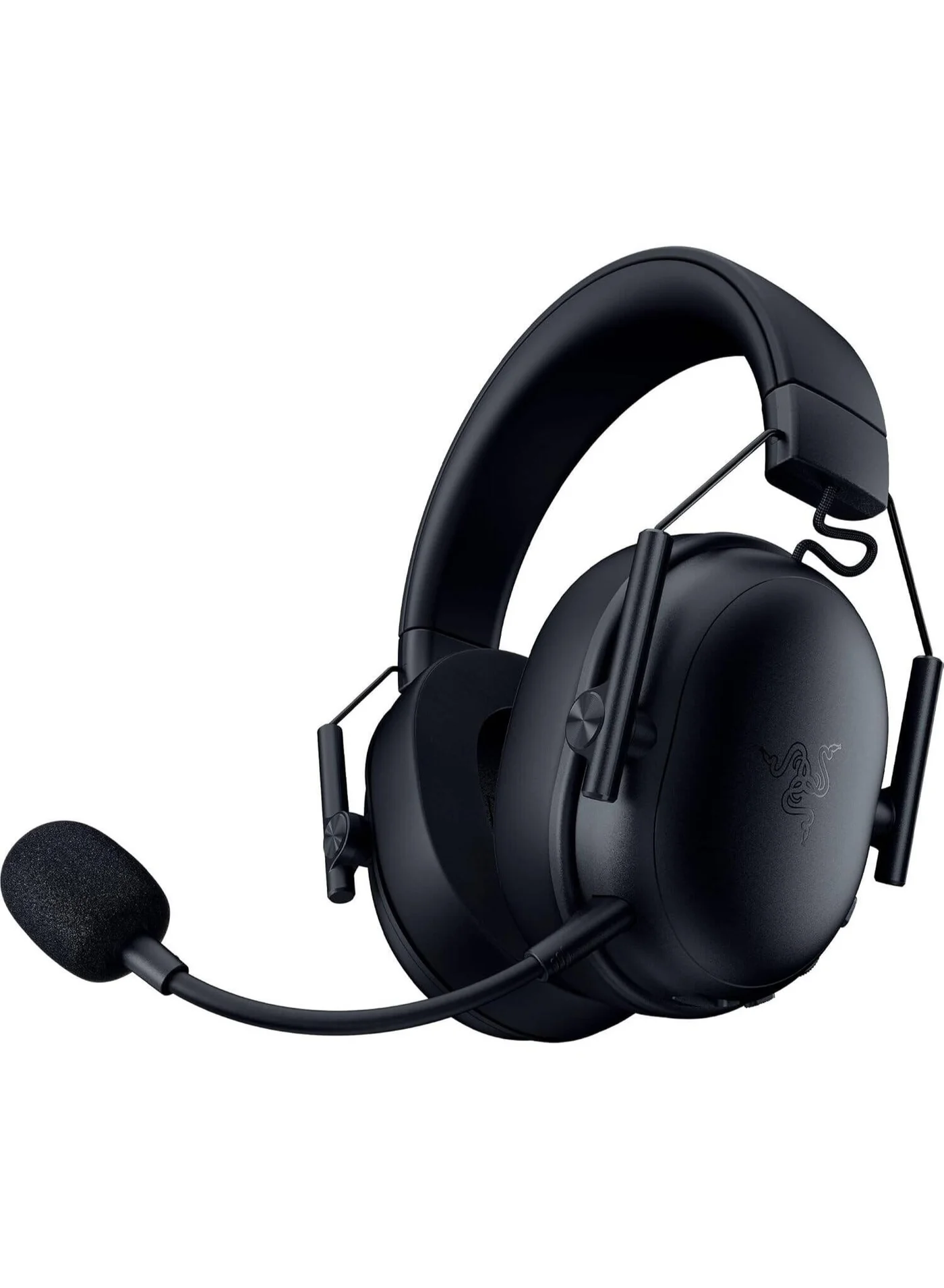 Premium Wireless Gaming Headset with 50 mm Drivers and Detachable Noise-Cancelling Microphone for PC (Black) ssp8f