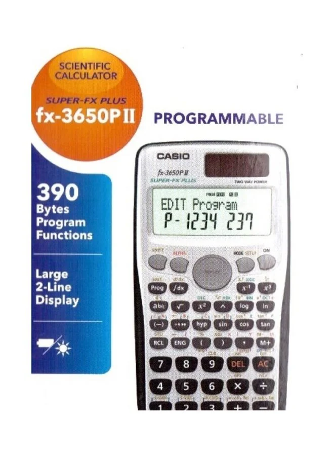 Scientific Calculator Advanced Mathematical Tool (Multicolour, 1 Unit) 7jeb3