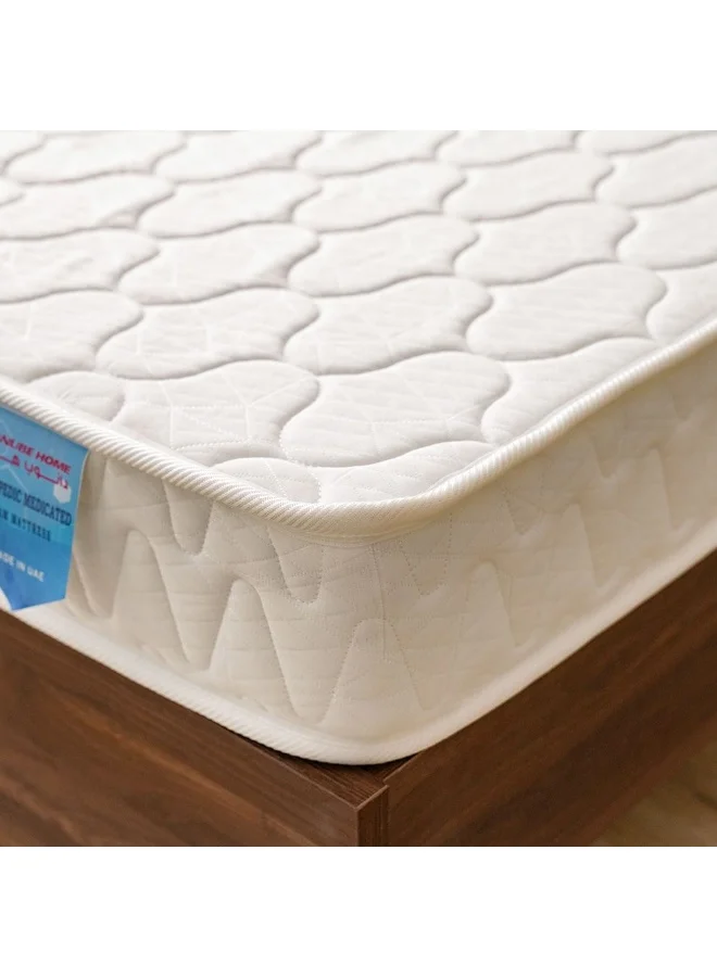 DANUBE HOME Orthopedic Firm Foam Reversible Mattress Premium Support (150x200x15 cm) ua3xe