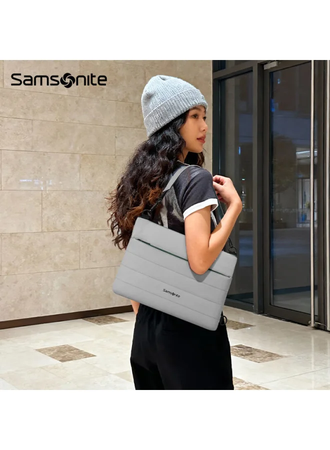 Premium Slim Laptop Sleeve for 13.3-inch Notebooks, Lightweight Protective Carrying Case with Crossbody Strap du9ss