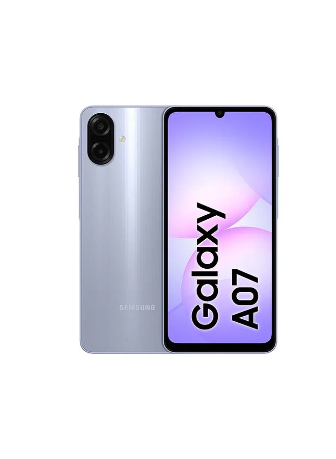 Ultra-HD A07 Smartphone 4G Dual SIM 64GB 4GB RAM (Light Violet, 6.7 inch) Middle East Version b1eqt