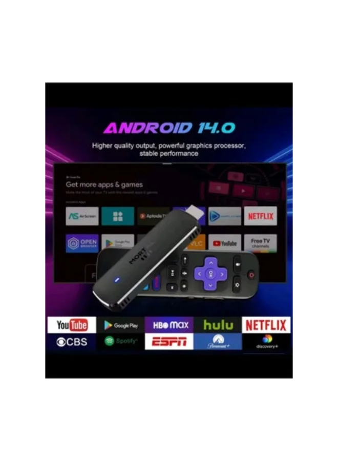 Dreamzon 4K Streaming Stick Smart TV Media Player with Voice Remote and HDR Support (Ultra HD, Compact) kd97f