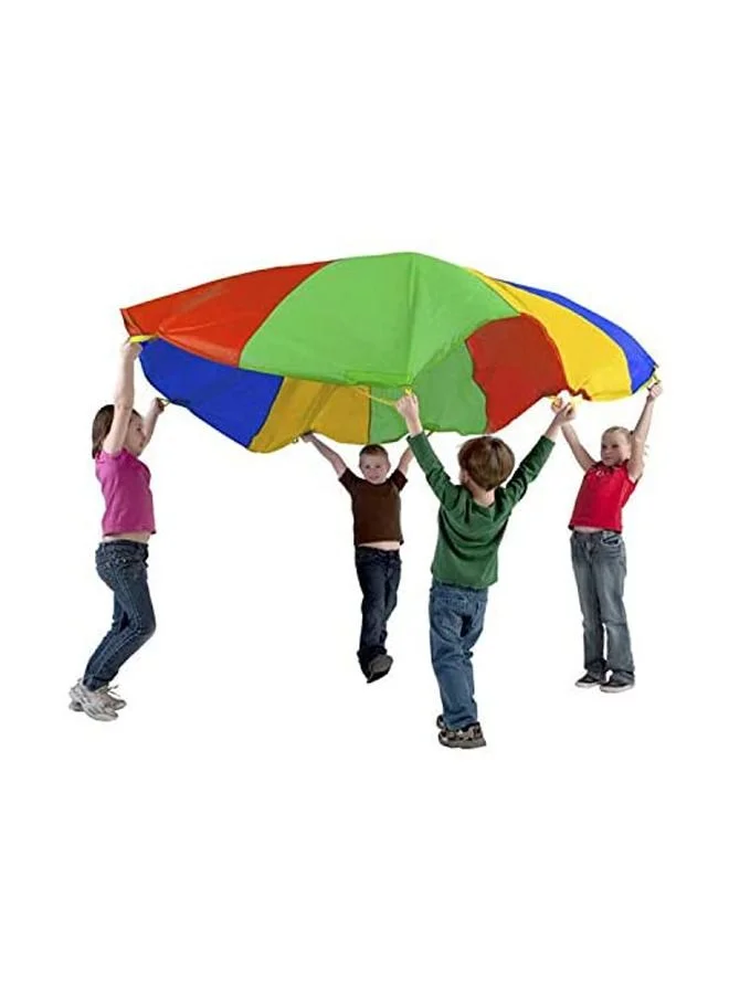 XIANGYU Rainbow Play Parachute for Kids Outdoor Exercise and Team Building Games (300 cm) jem7x