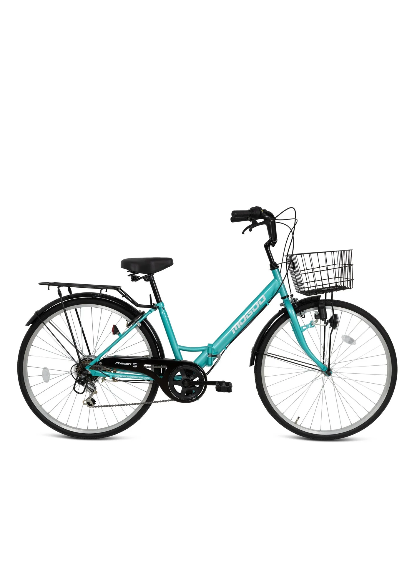 MOGOO Fusion Road Bike for Kids (24-Inch Wheel, Adjustable Seat, Green) lgj4t