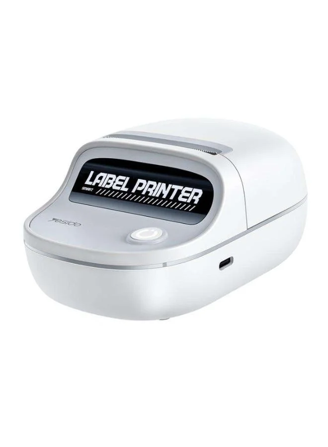 Yesido SP10 Thermal Label Printer High-Speed Precision Labeling Device (Compact, 1 Unit) 80ne6