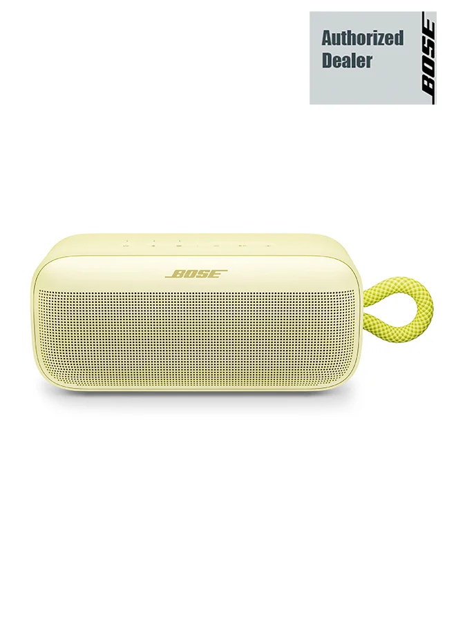 Premium Audio Portable Bluetooth Speaker High-Fidelity Wireless Sound (Citrus Yellow, Compact) vwv7q