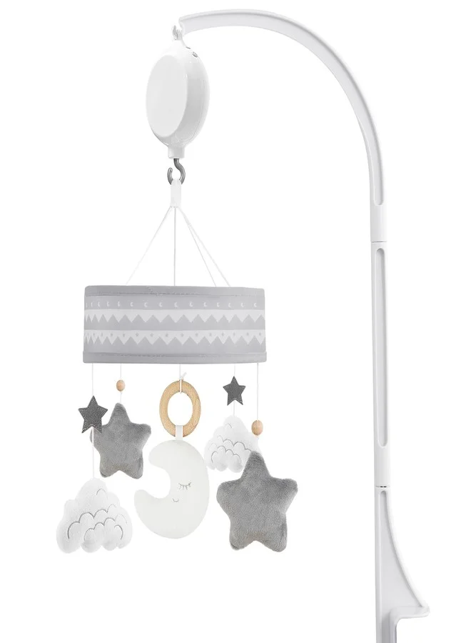 Lovvie & Joy Musical Baby Crib Mobile with 35 Lullabies and Hanging Plush Toys (Unisex, Nursery Decor) hlgf0