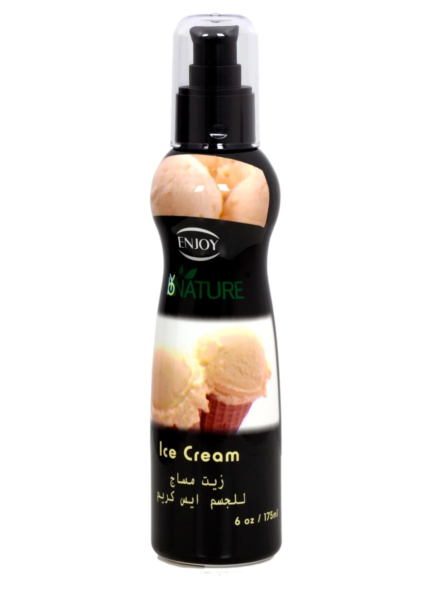 Enjoy Massage Oil Ice Cream Scented Premium Body Moisturizer (175 mL) lv67r