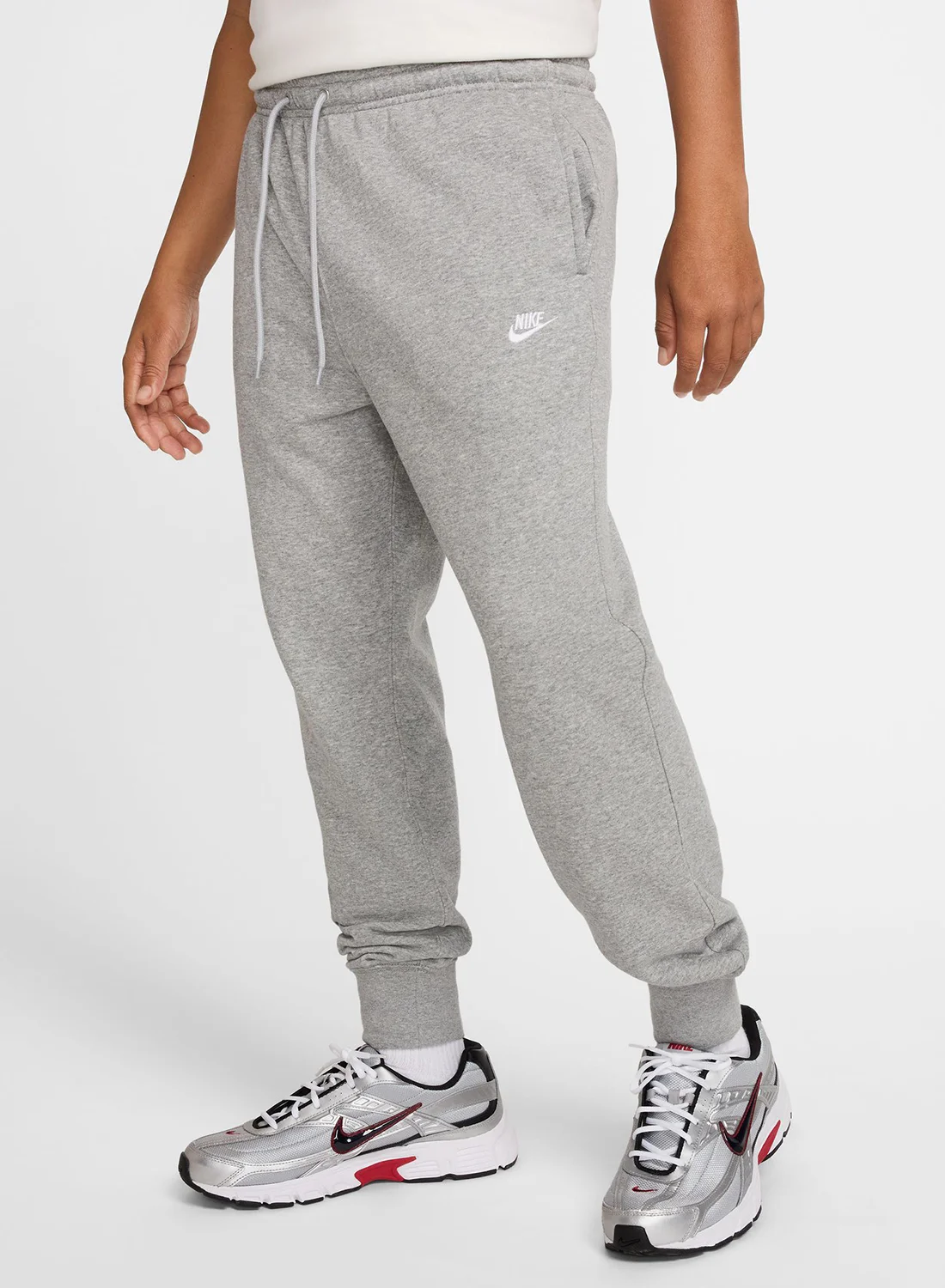 Athletic Premium French Terry Joggers Comfortable Athletic Pants for Men (Black, Large) bcojd
