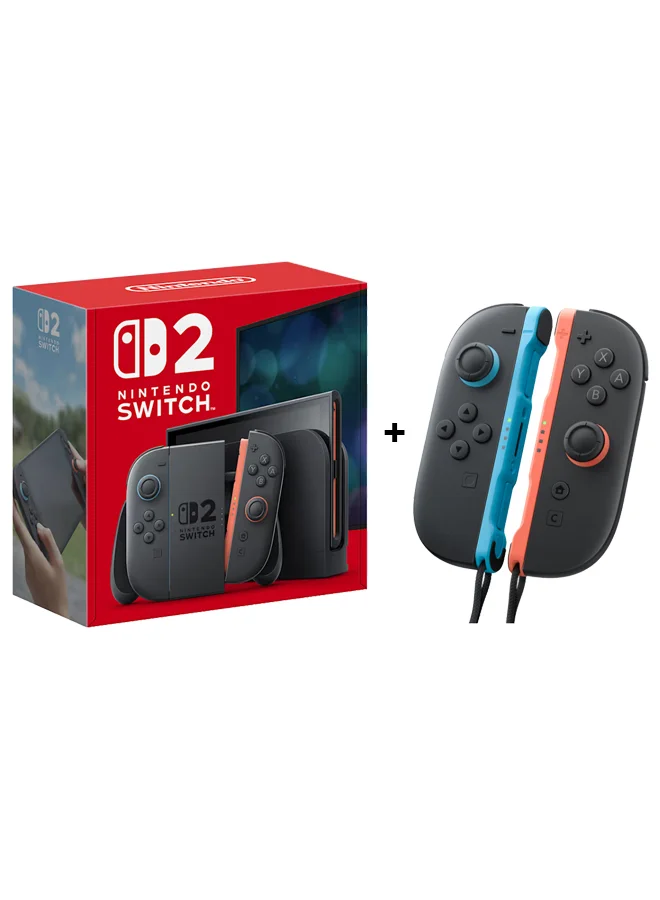 Handheld Gaming Portable Video Game Console with Dual Controller Set (Blue/Red, 1 Unit) ou55k