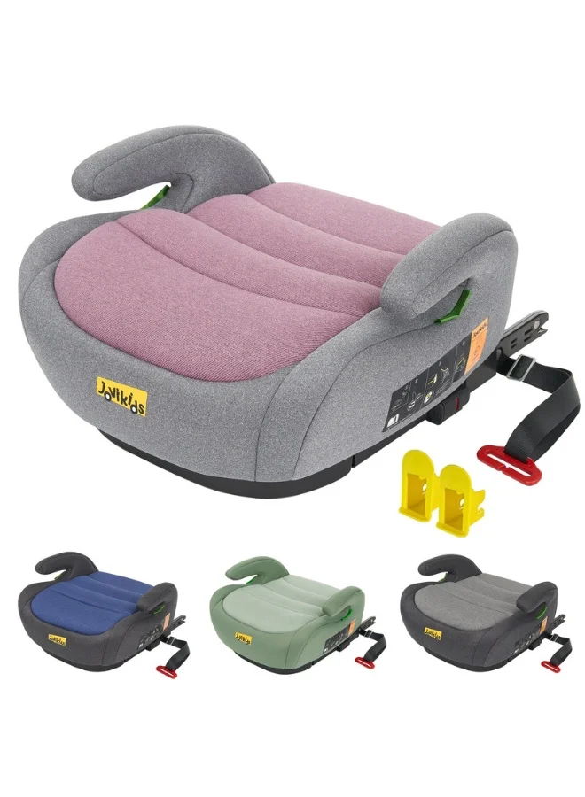 Jovikids I-Size Car Booster Seat with ISOFIX (125-150cm, Group 2/3, 6-12 Years) 0dh2x