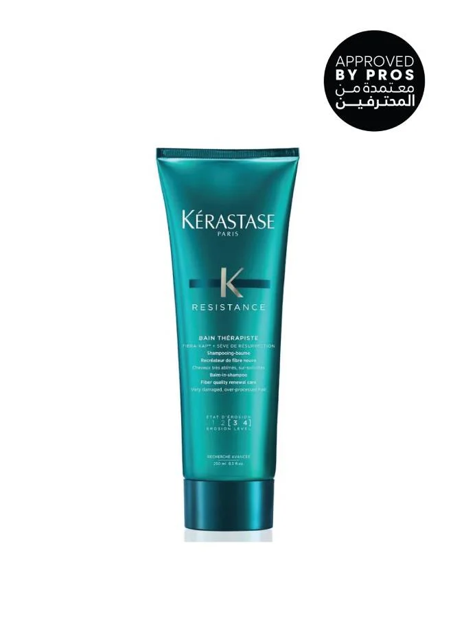 KERASTASE Resistance Therapiste Bain Shampoo for Damaged Hair (White, 250 mL) nv5qq