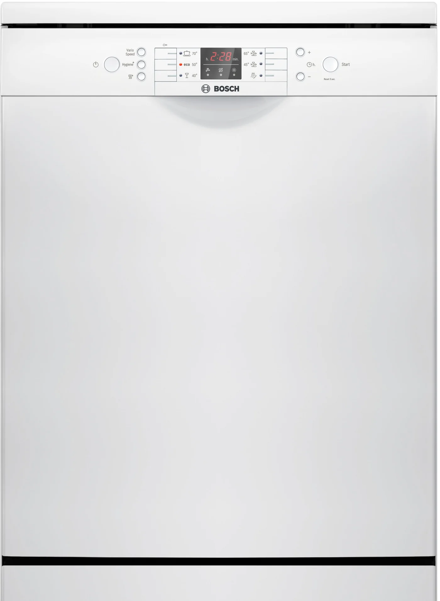 Premium Freestanding Dishwasher with VarioSpeed and HygienePlus Technology (White, 60 cm) gzs0n