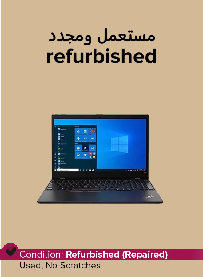 Premium Refurbished 15.6-Inch Laptop, Intel Core i3, 8GB RAM, 256GB SSD, Full HD Display, Windows 11 Pro (Black) hfp4p