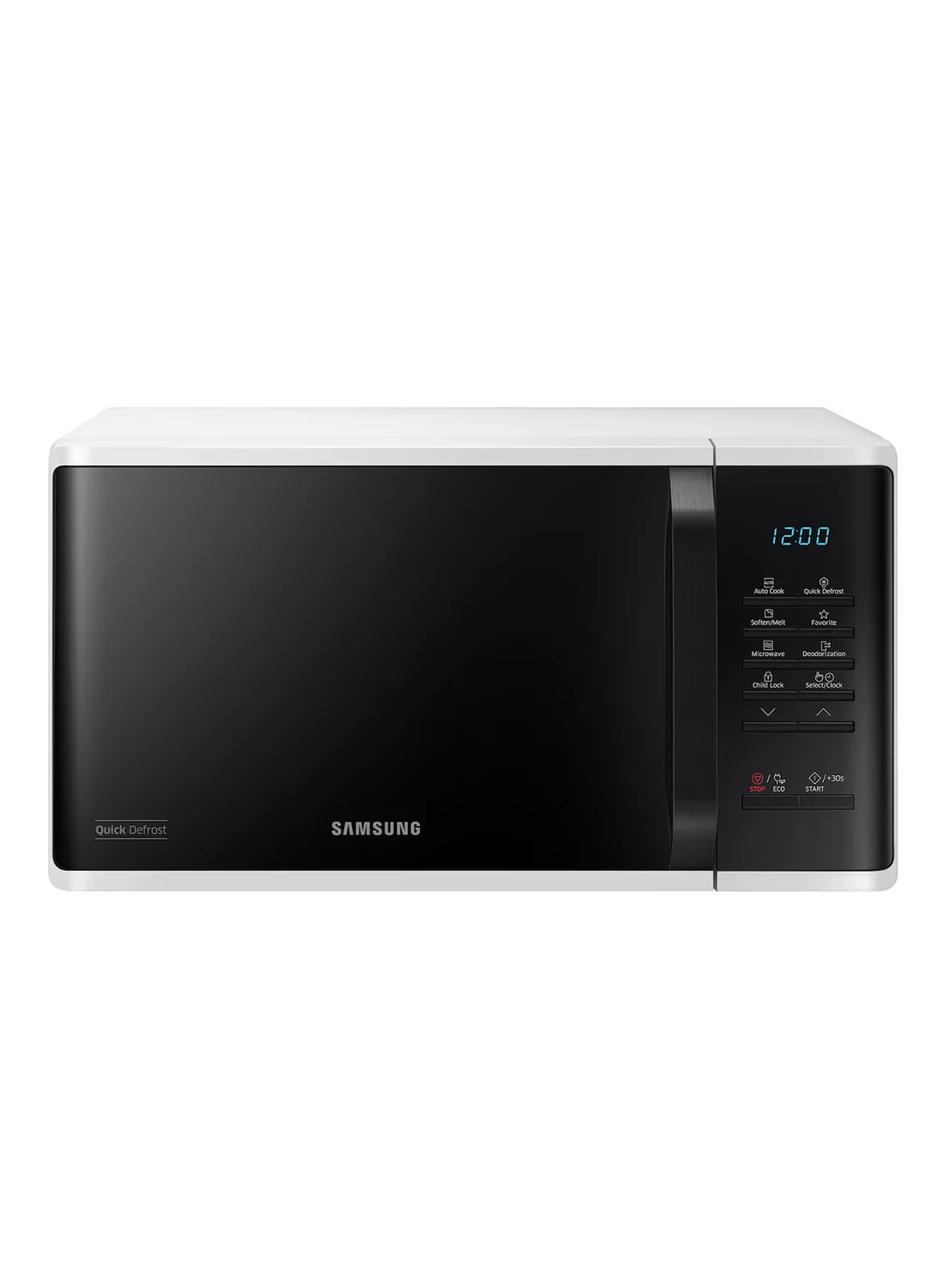 Ultra-HD Solo Microwave Oven with Quick Defrost and Ceramic Enamel Interior (White, 23 L) sn7ug