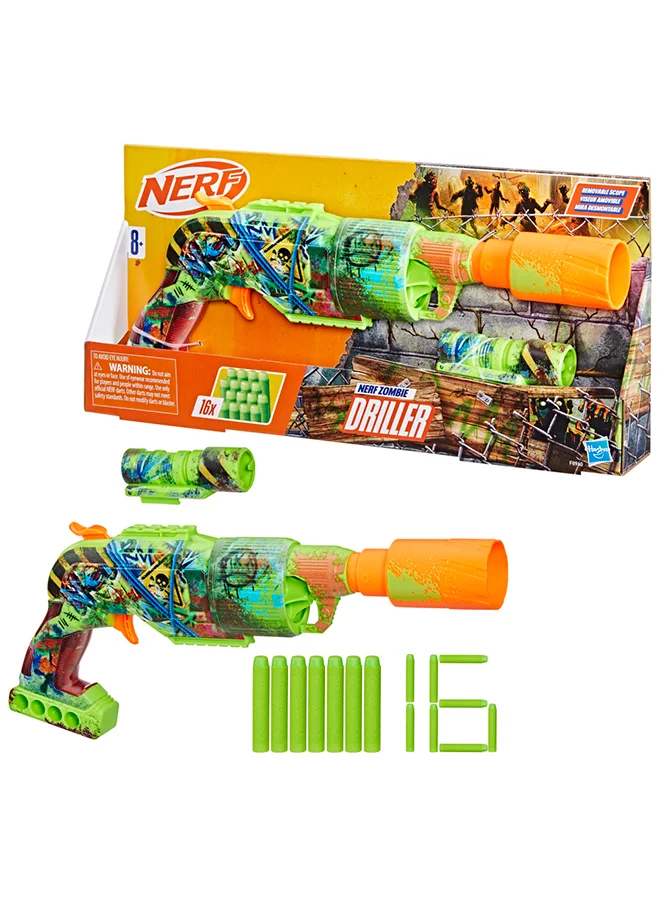 Premium Dart Blaster Toy Set with Rotating 5-Dart Cylinder and Removable Scope (16 Elite Darts, 1 Set) dfq4n