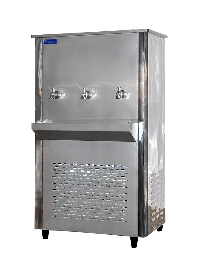 Super General 3-Tap Water Cooler Dispenser Stainless Steel (Silver, 265 L) zxews
