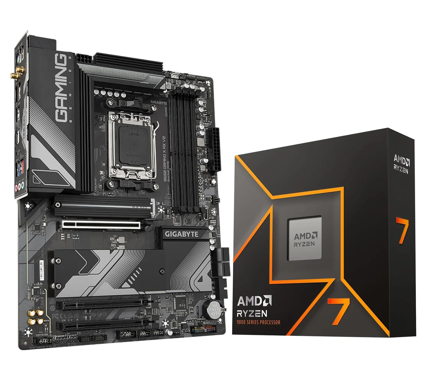 Premium Desktop Processor and Motherboard Combo Set (8-Core High-Performance Computing Bundle for Gaming and Productivity) hgs5j