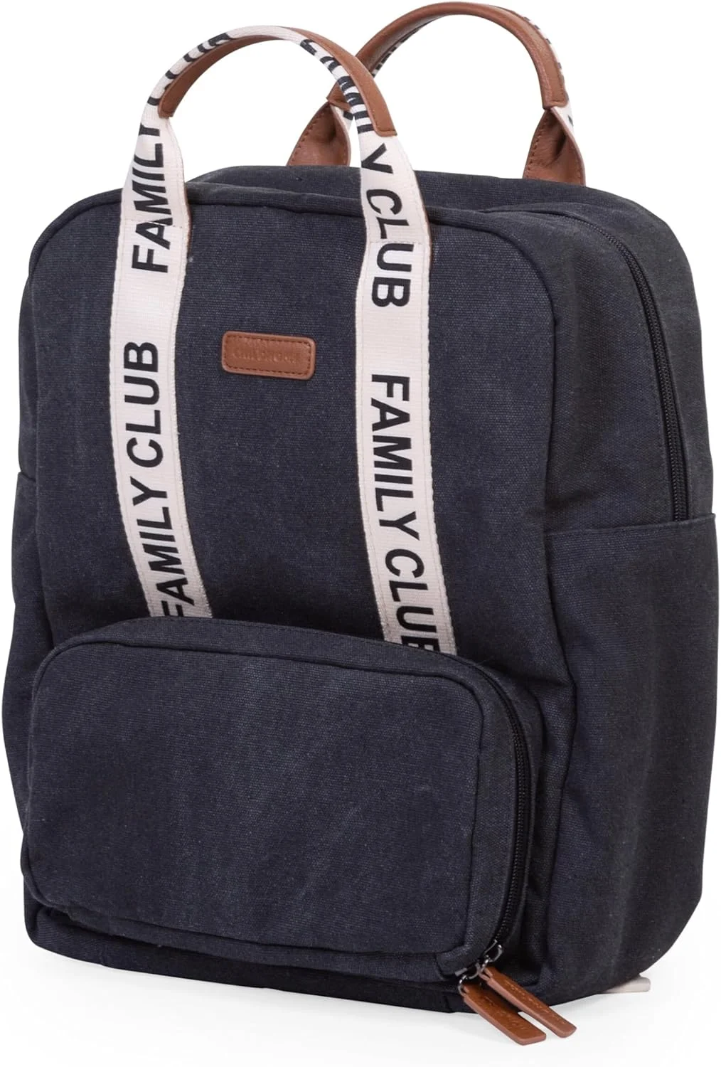 Premium Family Changing Backpack Large Capacity Multifunctional Travel Bag with Isothermal Pockets (Black, 20.5L) j2enb