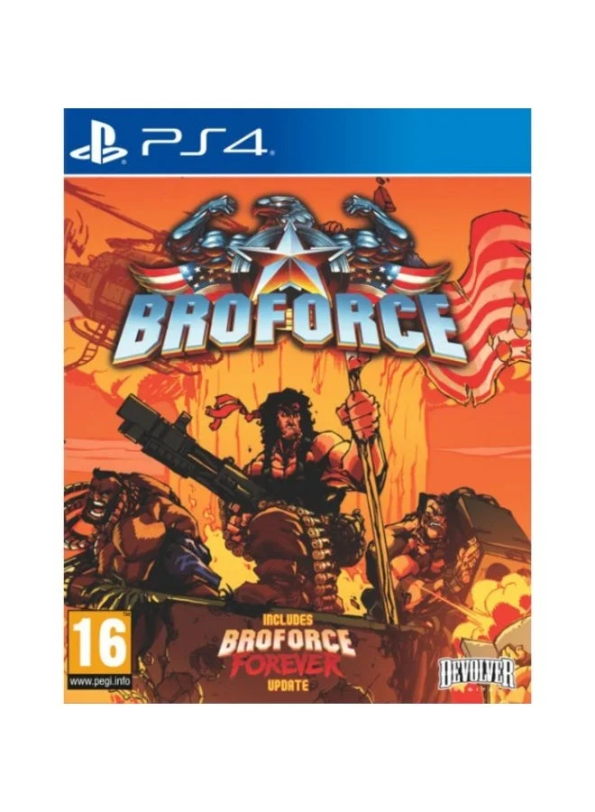Premium Broforce Action Adventure Game for Console 4 (Physical Disc Edition) zokk9