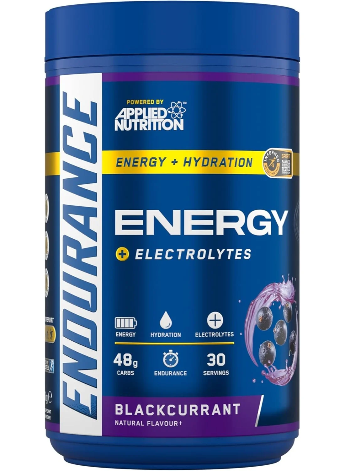 Endurance Velocity Performance Fuel Powder Black Currant Flavor (1.5 kg) 9cg8d